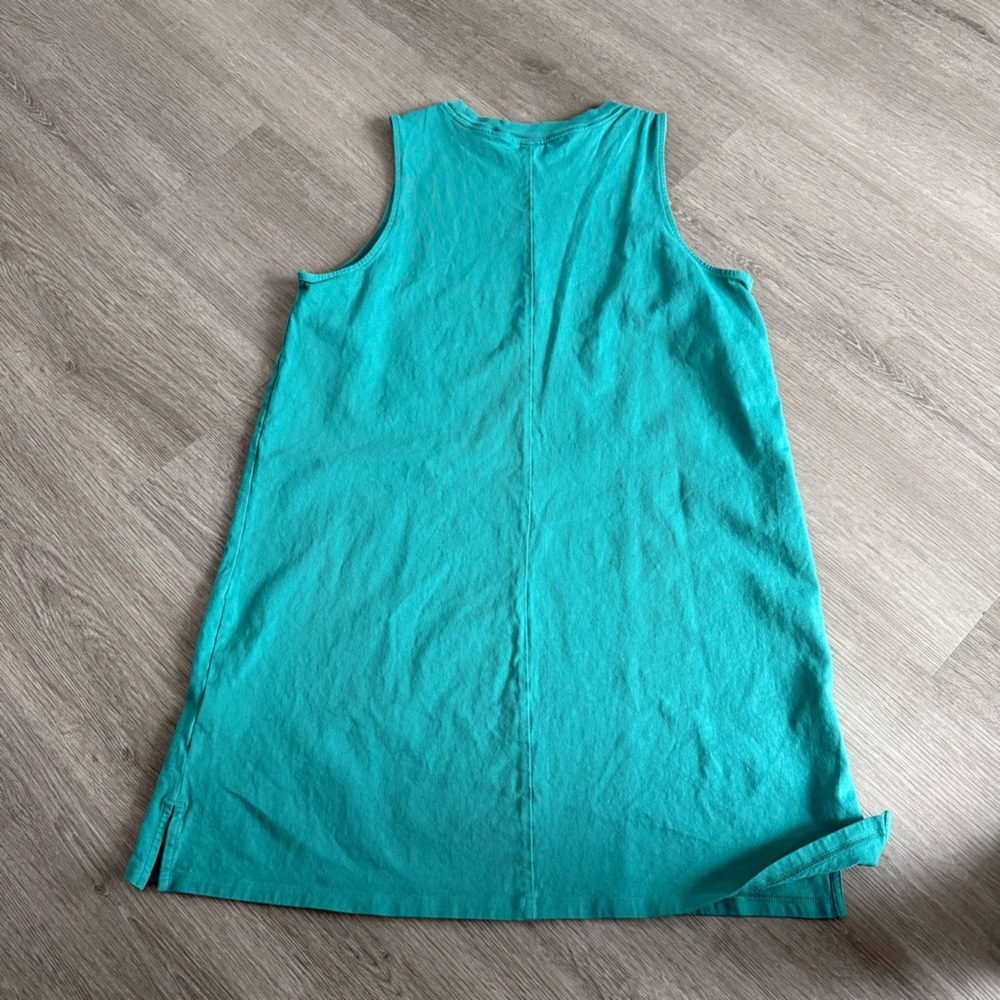 Old Navy Teal Midi Dress - Picture 3 of 3
